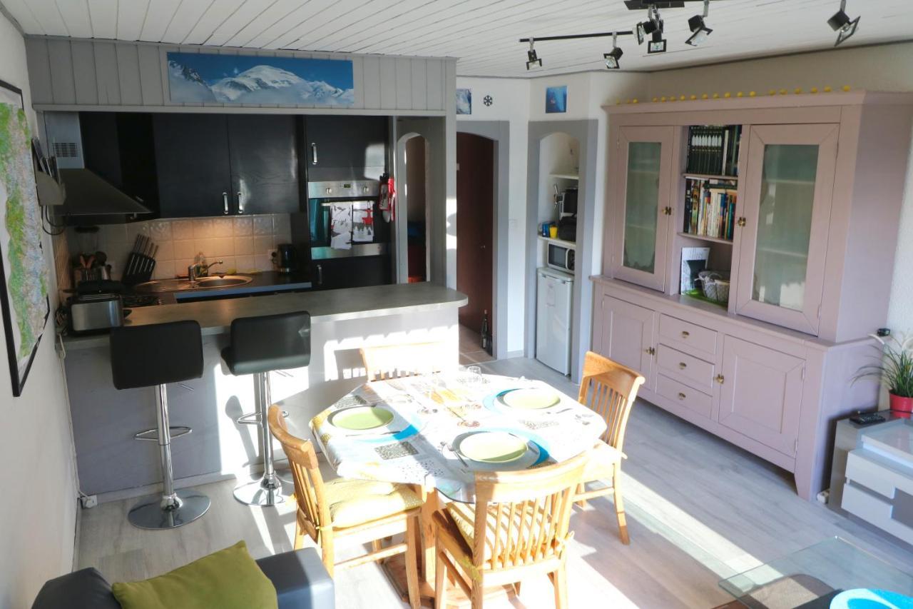 Chamonix Centre, 51M2, Vue Mt Blanc, 2 A 6 Pers, 2 Balcons Apartment Bagian luar foto