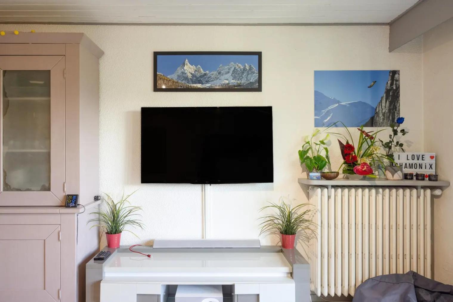 Chamonix Centre, 51M2, Vue Mt Blanc, 2 A 6 Pers, 2 Balcons Apartment Bagian luar foto